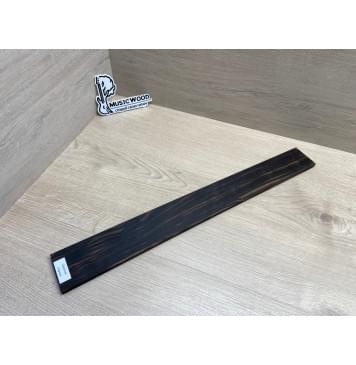 Эбен Чёрный заготовка накладки для электрогитары Радиал АА 7.6х65-56х530 мм-9