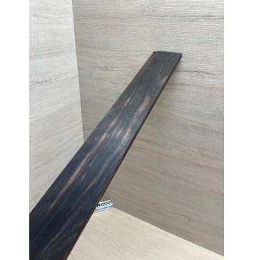 Эбен Чёрный заготовка накладки для электрогитары Радиал АА 7.6х65-56х530 мм-3