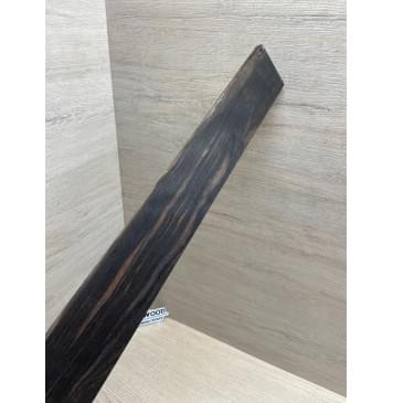 Эбен Чёрный заготовка накладки для электрогитары Радиал АА 7.6х65-56х530 мм-10