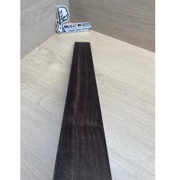 Эбен Чёрный заготовка накладки для электрогитары Радиал АА 7х64-55х530 мм-2