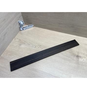 Эбен Чёрный заготовка накладки для электрогитары Радиал АА 7.2х64-56х532 мм-0