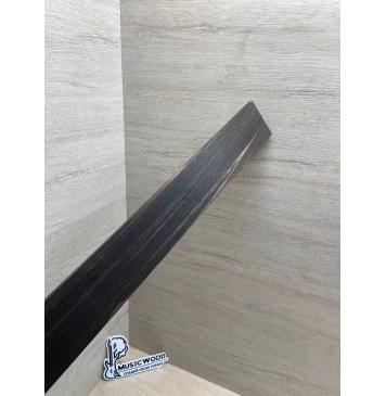 Эбен Чёрный заготовка накладки для электрогитары Радиал АА 7.2х64-56х532 мм-3