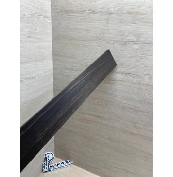 Эбен Чёрный заготовка накладки для электрогитары Радиал АА 7.2х64-56х532 мм-7