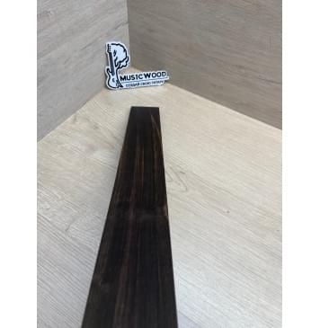 Эбен Чёрный заготовка накладки для электрогитары Радиал АА 7.2х64-56х532 мм-9