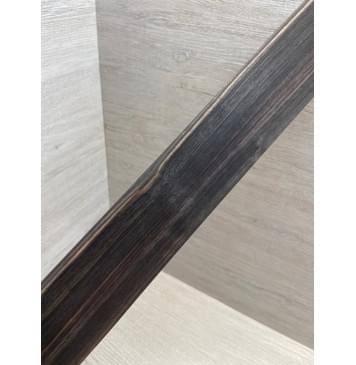 Эбен Чёрный заготовка накладки для электрогитары Радиал АА 7.2х64-56х532 мм-6