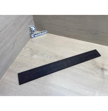 Эбен Чёрный заготовка накладки для электрогитары Радиал А 7х65-55х628 мм-0