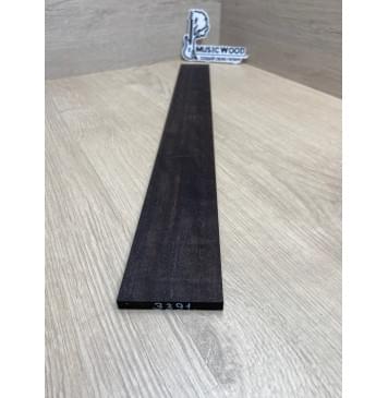 Эбен Чёрный заготовка накладки для электрогитары Радиал А 7х65-55х628 мм-1