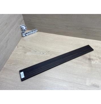 Эбен Чёрный заготовка накладки для электрогитары Радиал А 7х65-55х628 мм-3