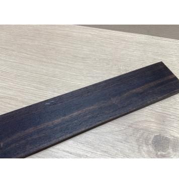 Эбен Чёрный заготовка накладки для электрогитары Радиал А 7х65-55х628 мм-8