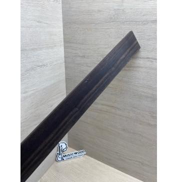 Эбен Чёрный заготовка накладки для электрогитары Радиал А 7х65-55х628 мм-6