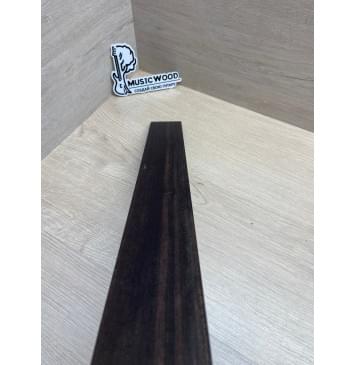 Эбен Чёрный заготовка накладки для электрогитары Радиал А 7х65-55х628 мм-4