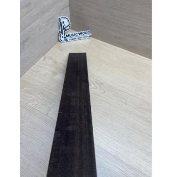 Эбен Чёрный заготовка накладки для электрогитары Радиал А 7х65-55х628 мм-11