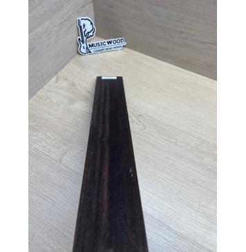 Эбен Чёрный заготовка накладки для электрогитары Радиал А 7х65-55х628 мм-9