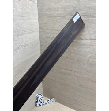 Эбен Чёрный заготовка накладки для электрогитары Радиал АА 7х64-55х525 мм-9