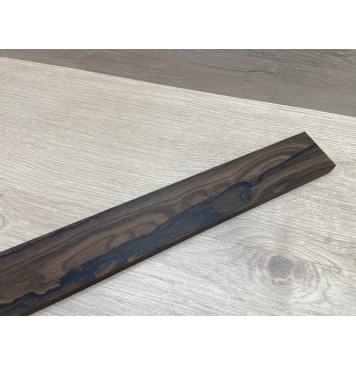 Зирикот заготовка накладки для электрогитары Смешанный ААААА 13х64-50х590 мм-4