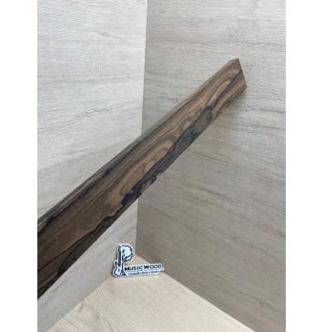 Зирикот заготовка накладки для электрогитары Смешанный ААААА 13х64-50х590 мм-13