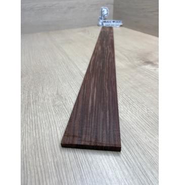 Палисандр Индийский заготовка накладки для бас-гитары Радиал АА 7.5х70-58х725 мм-1