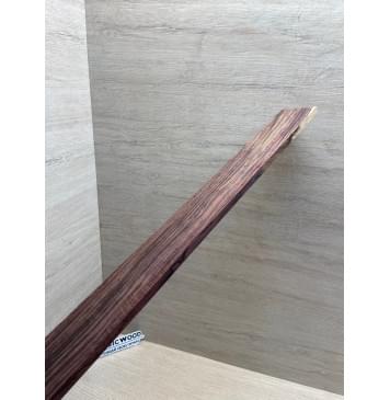 Палисандр Индийский заготовка накладки для бас-гитары Радиал АА 7.5х70-58х725 мм-2