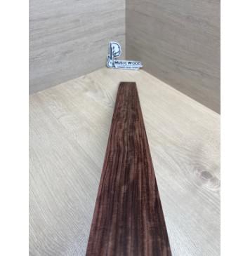 Палисандр Индийский заготовка накладки для бас-гитары Радиал АА 7.5х70-58х725 мм-5