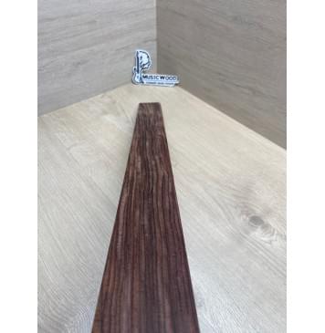 Палисандр Индийский заготовка накладки для бас-гитары Радиал АА 7.5х70-58х725 мм-6