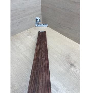 Палисандр Индийский заготовка накладки для бас-гитары Радиал АА 7.5х70-58х725 мм-7