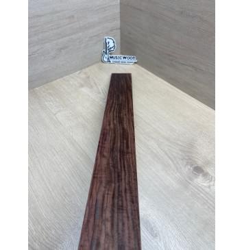 Палисандр Индийский заготовка накладки для бас-гитары Радиал АА 7.5х70-58х725 мм-8