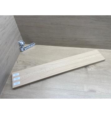 Клен Белый/Клен Белый Явор, Волнистый заготовка для переклеенного грифа электрогитары Смешанный АА Волна ААА 22.5х(44.5-17-44.5)х685 мм - из 3х частей-6