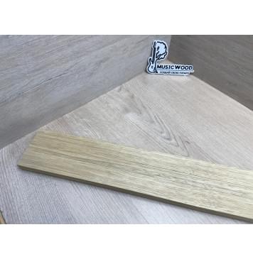 Корина Белая (Лимба-Офрам) заготовка для грифа электрогитары Радиал ААА 20.5х(34-20-34)х700 мм - из 3х частей-8