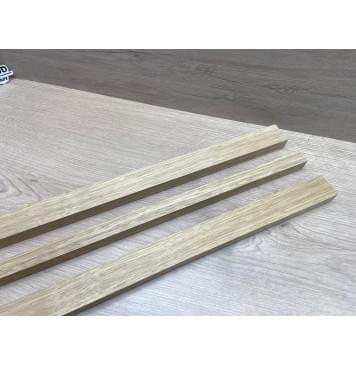 Корина Белая (Лимба-Офрам) заготовка для грифа электрогитары Радиал ААА 20.5х(34-20-34)х700 мм - из 3х частей-9