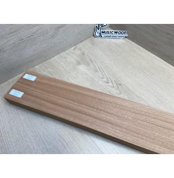 Сапели заготовка грифа электрогитары Радиал ААААА 34х(45.5-13.5-45.5)х795 мм - из 3х частей-12