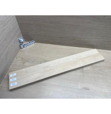 Клён Белый/Клен Белый Явор, Волнистый заготовка для переклеенного грифа электрогитары Смешанный ААА Волна ААА 24.5х(50-16-50)х705 мм - из 3х частей-10