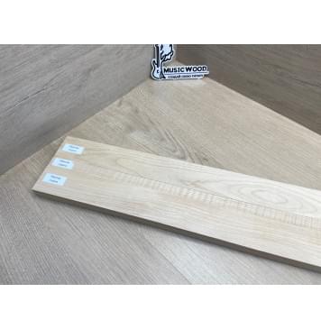 Клён Белый/Клен Белый Явор, Волнистый заготовка для переклеенного грифа электрогитары Смешанный ААА Волна ААА 24.5х(50-16-50)х705 мм - из 3х частей-12