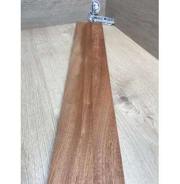 Сапели заготовка грифа электрогитары Смешанный ААА 28х(46.5-20.5-46.5)х735 мм - из 3х частей-6