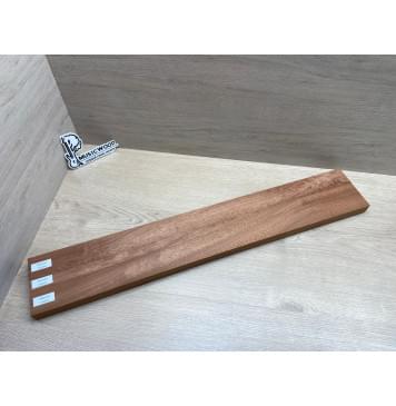 Сапели заготовка грифа электрогитары Смешанный ААА 28х(46.5-20.5-46.5)х735 мм - из 3х частей-9