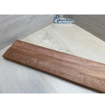 Сапели Волнистый заготовка грифа электрогитары Смешанный ААА 28х(46.5-22-46.5)х735 мм - из 3х частей-4