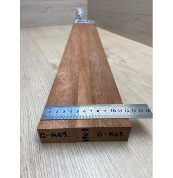 Сапели Волнистый заготовка грифа электрогитары Смешанный ААА 28х(46.5-22-46.5)х735 мм - из 3х частей-2