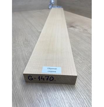 Клён Белый заготовка грифа для электрогитары Радиал АА 26.5х100х740 мм-3