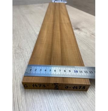 Клён Печёный 180 гр заготовка грифа для электрогитары Радиал ААА 23х(48.5-22-48.5)х710 мм - из 3х частей-5