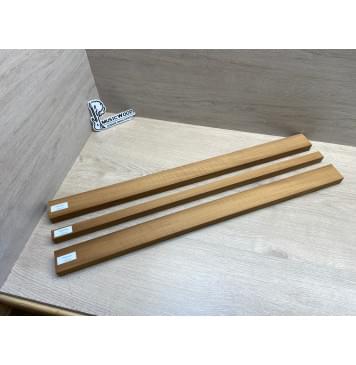 Клён Печёный 180 гр заготовка грифа для электрогитары Радиал ААА 23х(48.5-22-48.5)х710 мм - из 3х частей-8