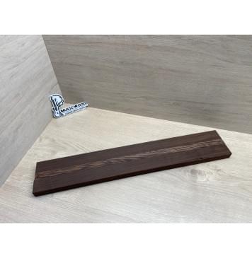 Венге заготовка грифа безголовой гитары Смешанный АА 23.5х(38-20.5-38)х595 мм - из 3х частей-1