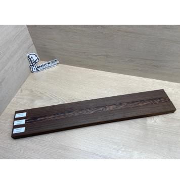 Венге заготовка грифа безголовой гитары Смешанный АА 23.5х(38-20.5-38)х595 мм - из 3х частей-9