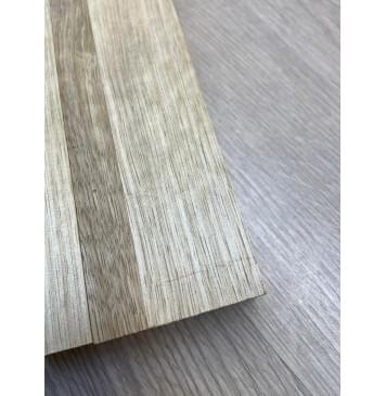 Корина Белая (Лимба-Офрам) заготовка для грифа электрогитары Радиал АА 42х(40-18-40)х780 мм - из 3х частей-6