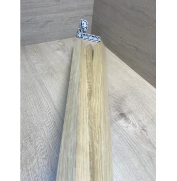 Корина Белая (Лимба-Офрам) заготовка для грифа электрогитары Радиал АА 42х(40-18-40)х780 мм - из 3х частей-9