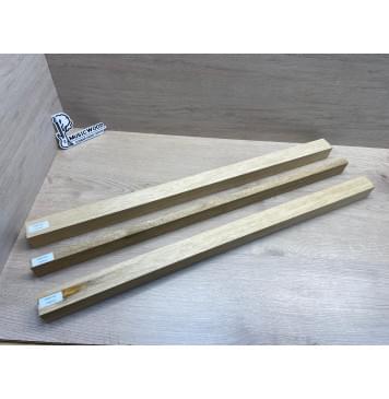 Корина Белая (Лимба-Офрам) заготовка для грифа электрогитары Радиал АА 42х(40-18-40)х780 мм - из 3х частей-11