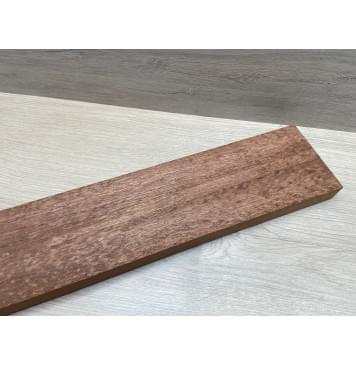 Сапели "Птичий Глаз" заготовка грифа электрогитары Радиал АА Волна ААА 29х(45.5-14.5-45.5)х725 мм - из 3х частей-6