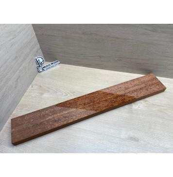 Сапели "Птичий Глаз" заготовка грифа электрогитары Радиал АА Волна ААА 29х(45.5-14.5-45.5)х725 мм - из 3х частей-13