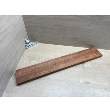 Сапели "Птичий Глаз" заготовка грифа электрогитары Радиал АА Волна ААА 27х(46-16-46)х735 мм - из 3х частей-2