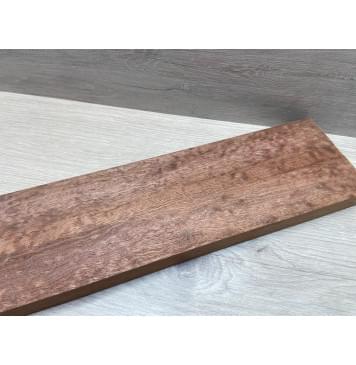 Сапели "Птичий Глаз" заготовка грифа электрогитары Радиал АА Волна ААА 27х(46-16-46)х735 мм - из 3х частей-8