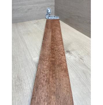 Сапели "Птичий Глаз" заготовка грифа электрогитары Радиал АА Волна ААА 27х(46-16-46)х735 мм - из 3х частей-12