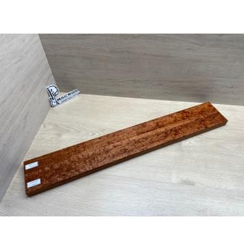 Сапели "Птичий Глаз" заготовка грифа электрогитары Радиал АА Волна ААА 27х(46-16-46)х735 мм - из 3х частей-4